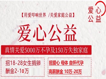 孟州捐卵助孕生子 爱心志愿者招募